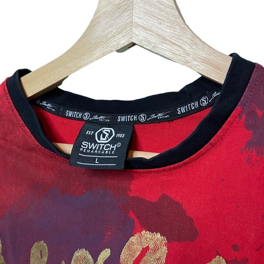 Switch Remarkable Red Legacy Shirt Limited Edition in Size Large - Picture 7 of 7